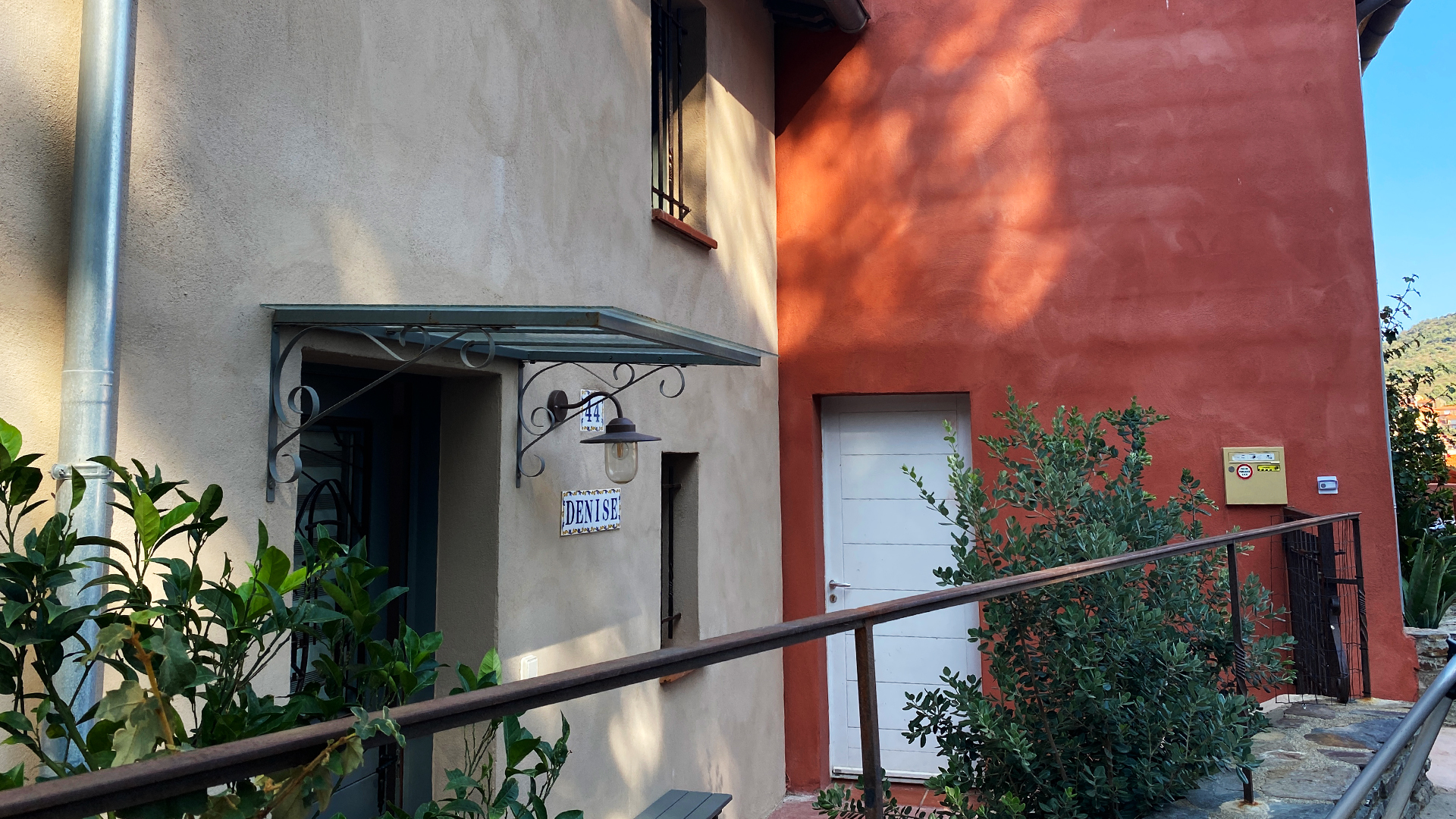 Location maison de luxe Collioure dans les Pyrénées Orientales - entrée Denise
